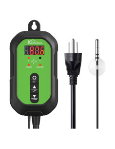Controlador de Termostato Digital KOKOPRO para Germinación 1000W