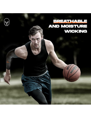 Mangas para brazos ARMORAY Antideslizantes UV para Correr y Deporte