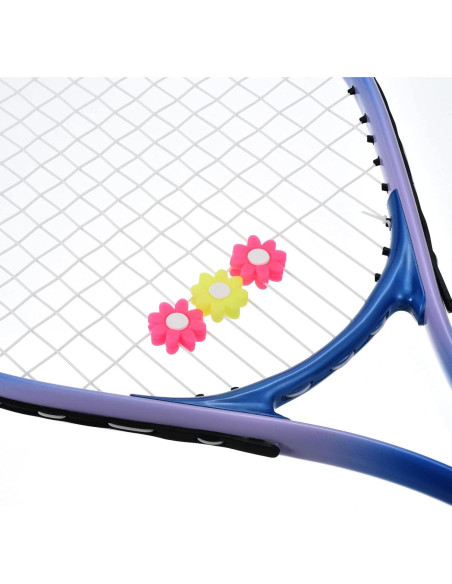 Amortiguador de Vibraciones para Raquetas de Tenis PATIKIL - Silicona Naranja