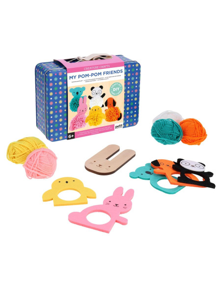 Kit de Manualidades para Niños Petit Collage Pom Pom