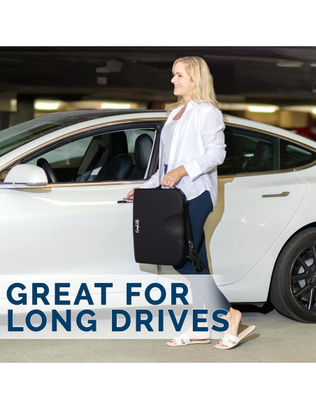 Cojín de Asiento Ergonómico ComfiLife 100% Espuma - Negro