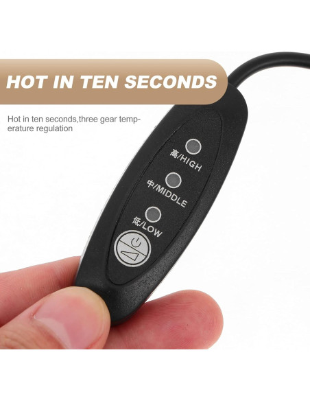 Almohadilla Térmica EXCEART 15x22 cm Control Digital