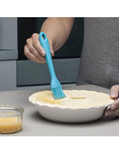 Brocha de Silicona para Pastelería Zeal Azul Aqua 20 cm 2