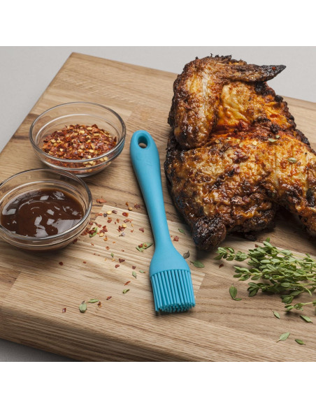 Brocha de Silicona para Pastelería Zeal Azul Aqua 20 cm