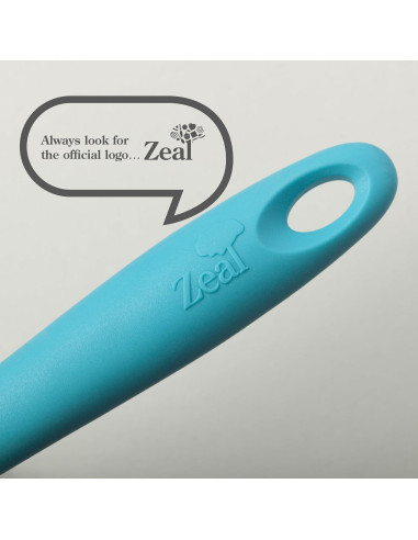 Brocha de Silicona para Pastelería Zeal Azul Aqua 20 cm