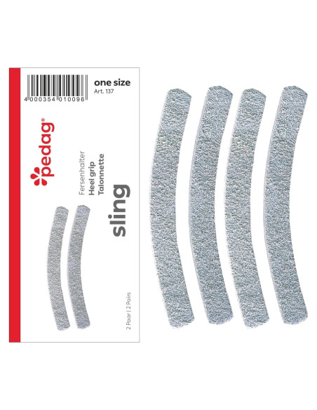 Agarre de Correa de Zapato Pedag Sling 2 Pares Autoadhesivo