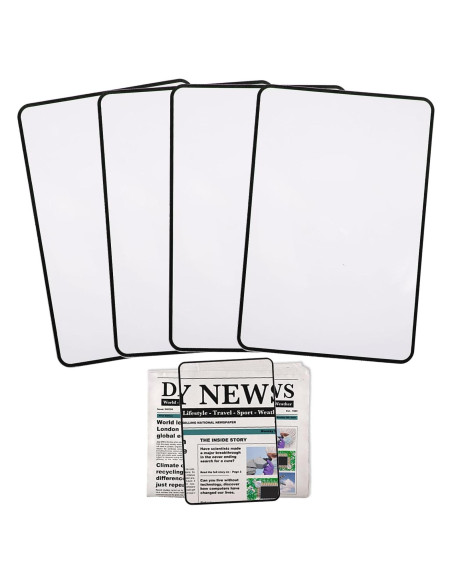 4 Lentes de Aumento 3X Dimeho para Lectura - Lupa Fresnel