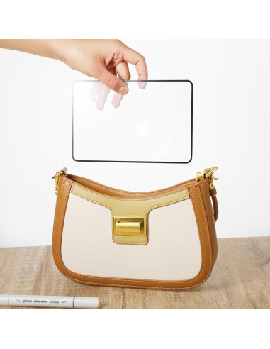 4 Lentes de Aumento 3X Dimeho para Lectura - Lupa Fresnel