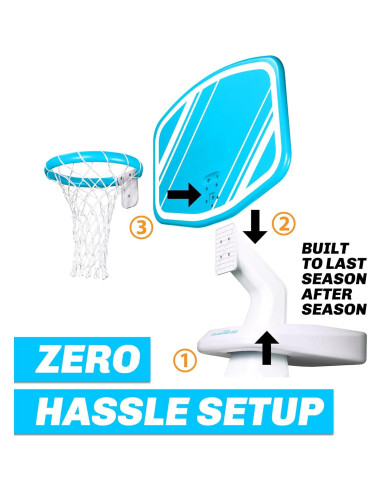 Aro de Baloncesto Acuático GoSports Splash Hoop PRO 36 cm