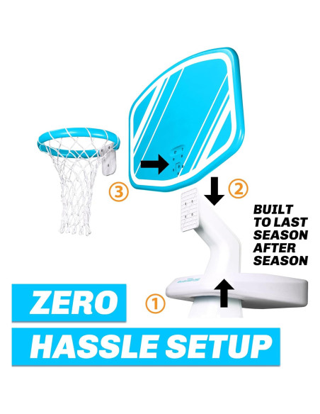 Aro de Baloncesto Acuático GoSports Splash Hoop PRO 36 cm