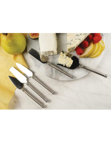 Set de 5 Cuchillos de Queso RSVP Internacional 15.24 cm Acero Inoxidable