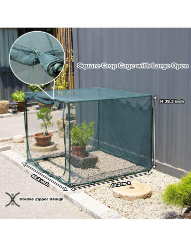 Cubierta de Malla Cuadrada 1.25m x 1.25m x 1.0m porayhut