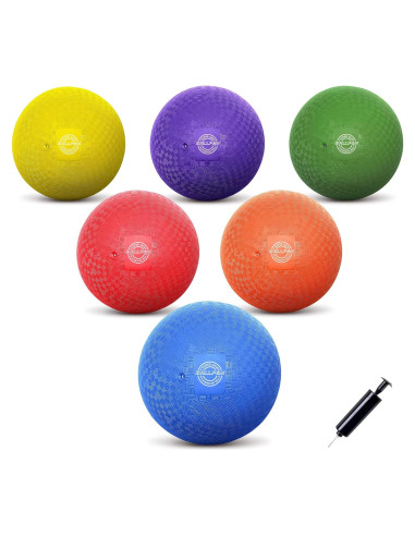 Pelotas de Dodgeball BallFUN 5" para Niños y Adultos - 6 Piezas
