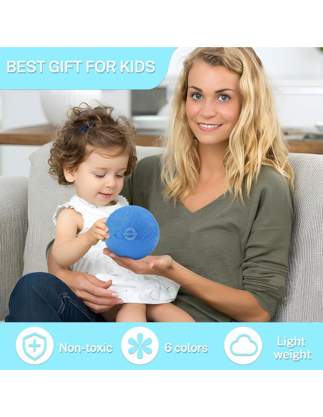 Pelotas de Dodgeball BallFUN 5" para Niños y Adultos - 6 Piezas