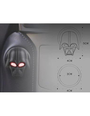 Cubierta Botón Arranque Coche Darth Vader Universal