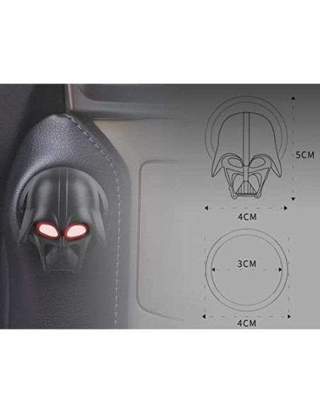 Cubierta Botón Arranque Coche Darth Vader Universal