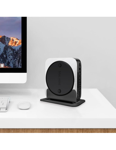 Soporte Vertical Aluminio IFCASE para Mac Mini 2010-2023 Negro