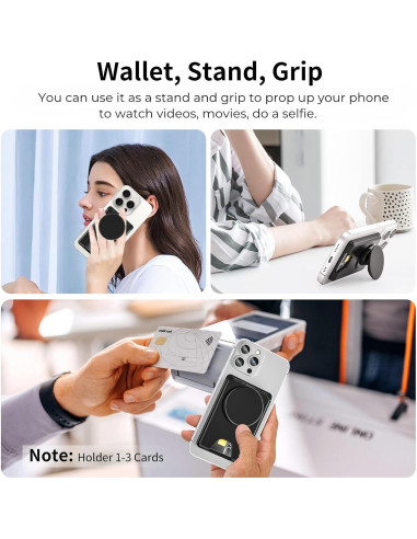 Soporte de Billetera Magnética AUROX para iPhone 16/15/14/13/12