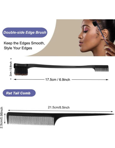 Juego de bandas elásticas para pelucas AIFIHIYI - 3 piezas