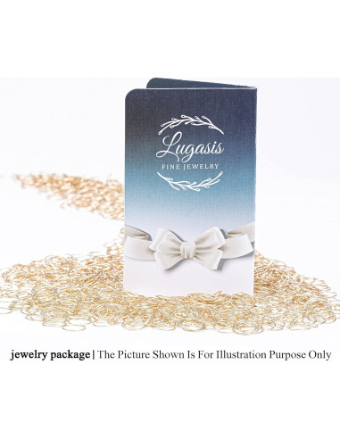 Aro de Nariz Espiral Dorado 14k Hipoalergénico 7mm