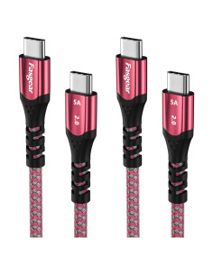 Cable USB C a USB C 100W Fasgear 50cm Carga Rápida 5A