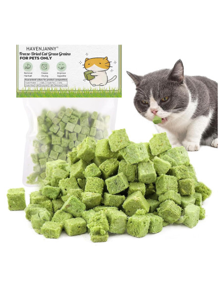 Golosinas de Hierba para Gatos HavenJanny 60g - Salud Oral