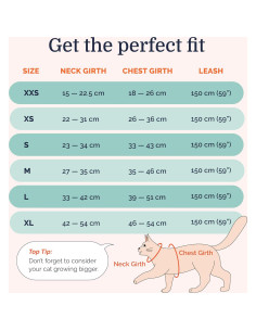 Conjunto Arnés y Correa para Gato Hepper XXS Negro Reflectante 2