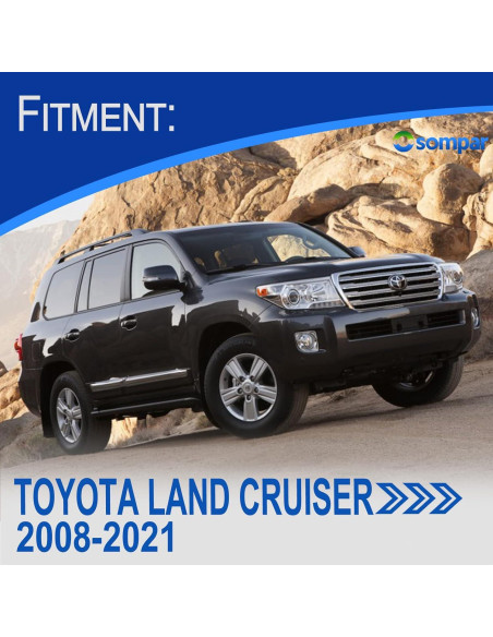 Inserción para Portavasos Osompar Toyota Land Cruiser 2008-2021