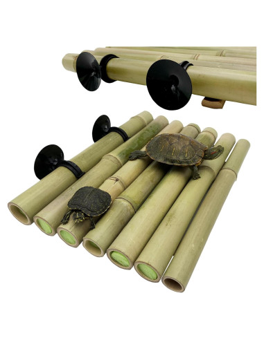 Plataforma de Basking para Tortugas ZENVINO 28x18 cm Hecha a Mano