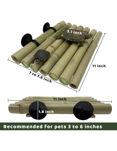 Plataforma de Basking para Tortugas ZENVINO 28x18 cm Hecha a Mano Plataforma de Basking para Tortugas ZENVINO 28x18 cm Hecha a Mano