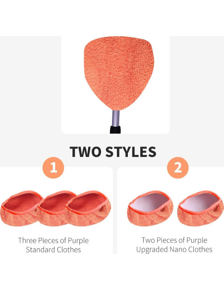 Paquete de 5 Almohadillas de Microfibra XINDELL para Limpieza