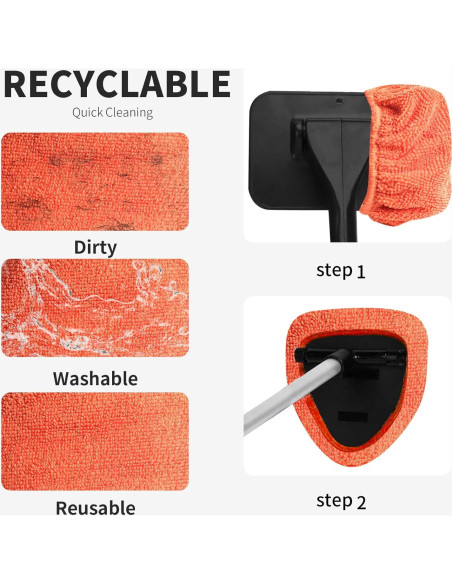 Paquete de 5 Almohadillas de Microfibra XINDELL para Limpieza