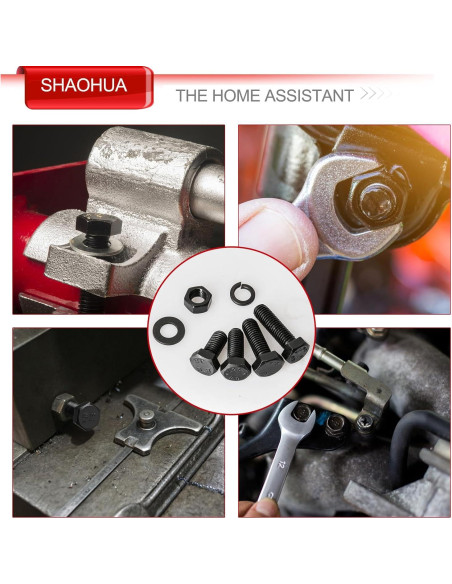 Kit de Tornillos y Tuercas M6 M8 M10 SHAOHUA 192PCS