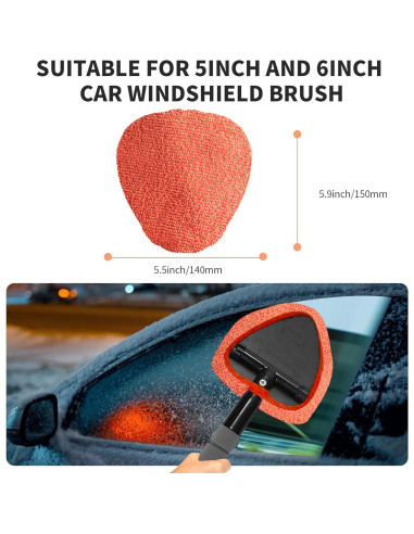 Paquete de 5 Almohadillas de Microfibra XINDELL para Limpieza