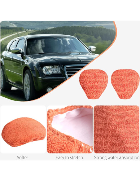 Paquete de 5 Almohadillas de Microfibra XINDELL para Limpieza