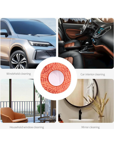 Paquete de 5 Almohadillas de Microfibra XINDELL para Limpieza