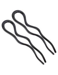 Horquillas para el cabello Camila Paris CP3285-2, 2 piezas, negro