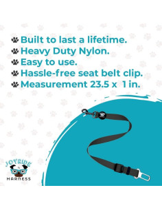 Cinturón de Seguridad para Perros Joyride Harness 23.5x2.5cm 2