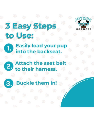 Cinturón de Seguridad para Perros Joyride Harness 23.5x2.5cm