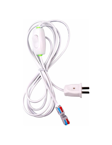 Cable de Luz Colgante E27 Szgate 2.8m con Interruptor On/Off