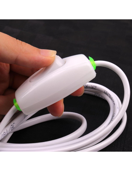 Cable de Luz Colgante E27 Szgate 2.8m con Interruptor On/Off