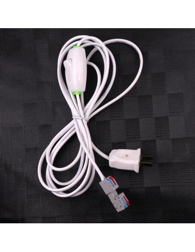 Cable de Luz Colgante E27 Szgate 2.8m con Interruptor On/Off