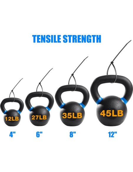 3000 Bridas de Cable Nylon Geosar 10.16-30.48 cm Negras