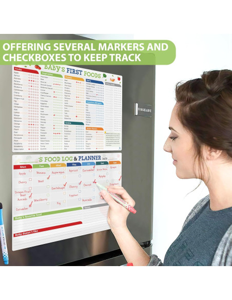 Conjunto de 2 Imán de Refrigerador POCAZONE para Bebés