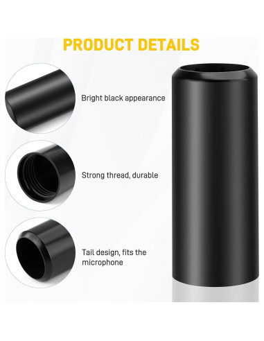 Cubierta de Batería Repuesto YIBEICO para Micrófono Shure BLX2/SM58