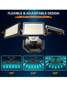 Foco LED de Inundación 65W PURICH con Sensor de Movimiento 2