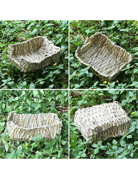 Cama de Hierba Natural Kathson para Conejos y Pequeños Animales