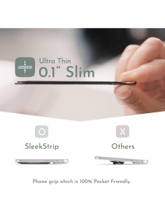Agarradera Ultra Fina SleekGrip Esencial para Smartphone 2