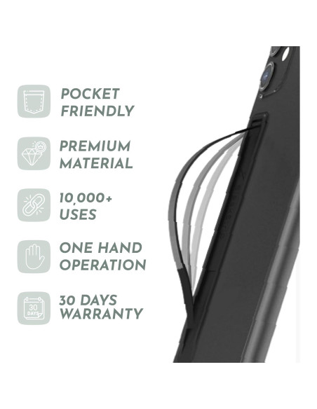 Agarradera Ultra Fina SleekGrip Esencial para Smartphone