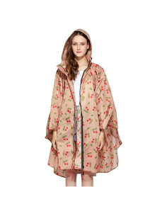 Poncho de Lluvia NUUR para Mujeres Unisex Impermeable S-XXL